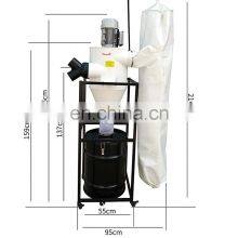 LIVTER Woodworking Mobile Cyclone Dust Collector 1.1 Kw-3.0kw Industrial Cloth Bag Dust Collector thumbnail-3
