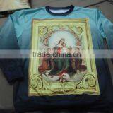 New Style Sublimation Sweatshirts With Side Golden Zipper With Leather Sleeves thumbnail-6