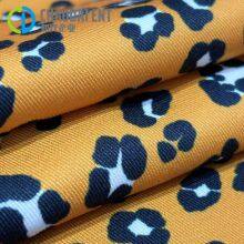 Leopard Printed 21S*21S Woven Full RPET Recycled Polyester Canvas Fabric thumbnail-3