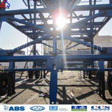 High Quality and Efficiency Powder Hopper With Movable Wheels for Wharf/Jetty/Port