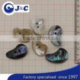 ox Horn Shape Buttons,white Pearl Lip Sea Shell,black MOP,mother of Shell Blank Quality Choice thumbnail-2