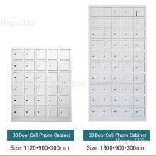 Starkes Smartphone-Speicherregal mit mehreren USB-Anschlüssen - Industrieller Lade-Schließfachschrank für Werkstätten und Fabriken thumbnail-4