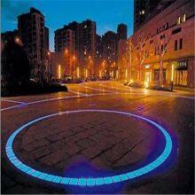 Glowing Buried Light Bricks, Led Strip Glowing Bricks, Glass Light Strips, Wholesale of Square Floor Tile Lights thumbnail-1