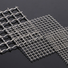 Customized Wear-resistant 65mn Steel Crimped Woven Wire Mesh Mine Sieve Vibrating Screen Mesh thumbnail-2