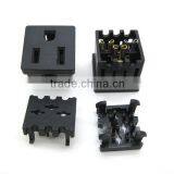 Quick Disconnect Receptacle Electrical Wire Connectors Power UL Approval US Receptacle 5-15R