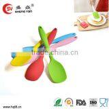 Food Grade Silicone Colorful Silicone Cooking Spatula Set Kitchenware