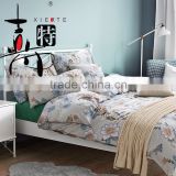 Wholesale Elegant Soft 100% Cotton Printed Hotel Bedding Sets