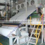 Small Toilet Paper Making Machine From Waste Paper, Cotton, Bagasse, Wheat Straw thumbnail-1