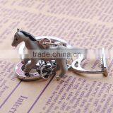 Wholesale Simulation Animal Key Chain Slowly Running Horse Keychain thumbnail-2