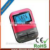 Professional 3D Touch Buttonless Pedometer USB Step Counter thumbnail-1