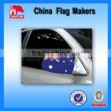 Hot Customized Auto Dealer Promotional Car Mirror Cover Flag thumbnail-1