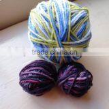 Mixed Rainbow Colors Cotton Ball String