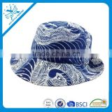 fashion custom cheap floral print bucket hat