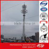 Up-to-date Galvanized GSM Telescopic Microwave Antenna Pole Telecom Tower Quality Choice thumbnail-1