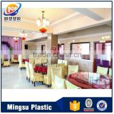 interior decorative TV background wall panel faux marble panel for restaurant