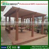 Wood Plastic Composite Grape Pergola for Outdoor Pergola 3x3m