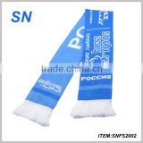 acrylic and spandex football fan scarf