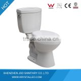 North American Style Siphonic Jet Two Piece Toilet