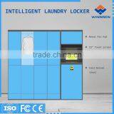 Cold rolled steel laundry service locker pay to use system