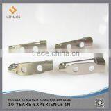 Nickel Plated Metal Brooch Pin Back With Locking Bar thumbnail-4