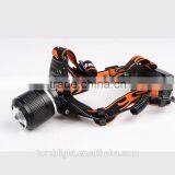 Focus Zoomable Led Headlamps Rechargeable High Power Led Headlights 2*18650 Miner Light thumbnail-2