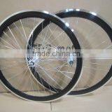 2016 Hot Selling Aluminum Alloy Wheel Set Fixed Gear Wheelset Deep V Rim 45mm Filpflop Hub Wheelset China Wheelset Factory Quality Choice thumbnail-5