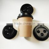Lid for 9oz with handle paper cup factory in China 77mm
