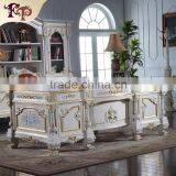 classical office furniture - solid wood hand carved leaf gilding home writing desk                        
                                                Quality Choice