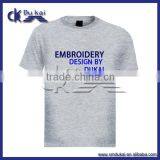 2014 new design grey melange t-shirt for men