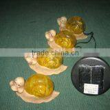 Polyresin Snail /Animal Solar Light