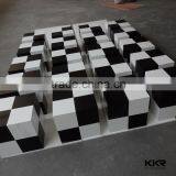 Custom Made Waiting Bench in Commercial Mall Stone Bench