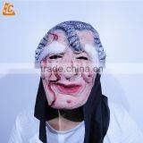 Halloween Custom Human Face Scary Realistic Cosplay Rubber Ugly Old Man Mask Latex Horror Mask thumbnail-2