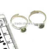 Outstanding !! Green CZ 925 Sterling Silver Toe Ring, Indian Fashion Silver Jewelry, Beautiful Silver Jewelry thumbnail-6