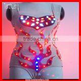 Remote Control LED Sexy Girls Dress Light Up, Dance Costume Sexy thumbnail-1