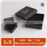 Good Value Custom Logo Printed Black Matter Lamination Gift Box Black Small Jewelry Box thumbnail-3