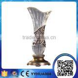 Hot Sale Hotel Home Floor Decoration Crafts Resin Single Flower Vase thumbnail-3