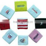 Unisex Adult Embroidered Cotton Wristbands