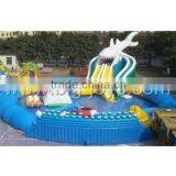 Factory Price Mobile Giant Amusement Inflatable Water Park for Aduls and Kids