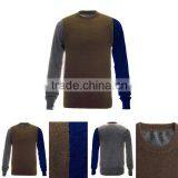 Casual Style Hot Selling Knitting Gradient Men Cashmere Sweater thumbnail-1