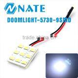 Car Led Lights 12V High Power Dome Light 5730 9Smd Auto Interior LightT10 FESTOON Lighting Factory Wholesale