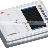 Color 12 Lead 6 Channel Electrocardiograph ECG/EKG Machine With Interpretation KX1206 thumbnail-2