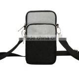 Multipurpose Canvas Crossbody Wrist Shoulder Bag Pocket Cell Phone thumbnail-5