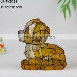 2016 Polyresin Garden Dog Solar Light thumbnail-2