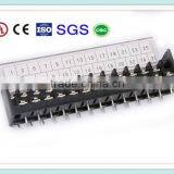 PLC Screw Brass Barrier Terminal Block 2KDS 300V 10A 7.62mm thumbnail-6
