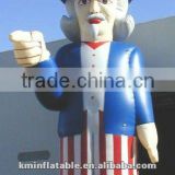25ft tall inflatable uncle sam for car dealer