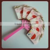 fashion pp hand fan/folding fan /Personality plastic hand fan