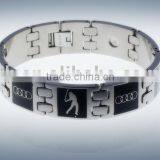 Sports Magnetic Golf Titanium Bracelet,titanium Germanium Bracelet,titanium Bracelet,sports Bracelet thumbnail-1