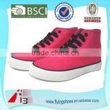China OEM Vulcanized Shoes Factory, White Women Canvas Shoes , Men Canvas Vulcanized Shoes thumbnail-4