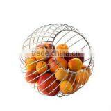 Metal Fruit Basket Globe Shaped ,wire Fruit Rack thumbnail-1
