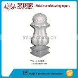 Decorative Fence Post Round Shape Aluminum End Cap thumbnail-5